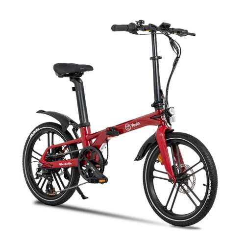 Bicicleta eléctrica Youin BK1350R Marbella Vino