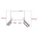 FRI. TEKA RLF74930WH 177x91x67 NF BCO DSP DISP