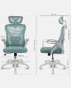SILLA DE ESCRITORIO DRIFT DRAIR 35 TURQUESA