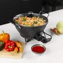 WOK PRINCESS 162389 30CM 1400W 7L NEGRO