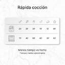 FREIDORA AIRE UFESA SENSEI 12L C/PUERTA CESTO GIR