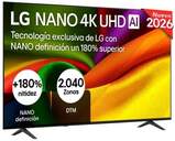 TV LG 75%%%quot; 75NU8E0B3LA UHD NANO A7 WEBOS26 HDR10PRO
