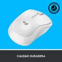 RATON OPTICO LOGITECH M220 SILENT WIRELESS BLANCO