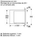 MICR. BALAY 3CG6142B4 20L 800W BLANCO INT