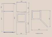FRI. ARTICA AFE2P14355L206B 143x55 2P CICLICO BCO
