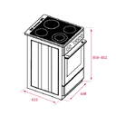 COCI. TEKA FS502 4VE WH 4F VITRO 40297957