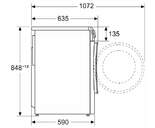 LVD.SEC. BOSCH WNA1441XES 9/6K 1400R INOX MATE