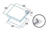 ENCIM. CATA CCI5003BK 3F CRISTAL GAS 08041505