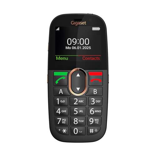 Tel&eacute;fono m&oacute;vil GIGASET GL695 Negro
