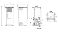 ESTUFA A PELLET RED POD FIRST 10KW GREY