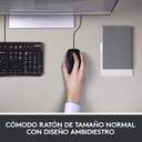 TECLADO RATON LOGITECH MK120 CON CABLE USB