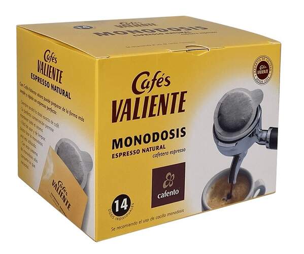 Café monodosis Valiente Express Arabica 100%