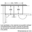 CONG.VER BALAY 3GFD563ME 186x60 334L INOX MATE