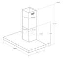 CAMP. HAIER HATS9CBS4BWIFI 857m3h 90CM NEGRA