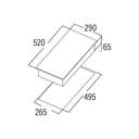 ENCIM. CATA ISB3102BK/A 08003405 2F INDUCCION 30CM