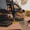 HORNILLO U.BLUE 7013 3F NEGRO. BASE INOX C/TAPA