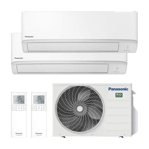 Kit Aire Acondicionado Multisplit Panasonic KIT2TZ2535ZKE