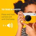 CAMARA KODAK PRINTOMATIC BLUE INSTANTANEA PAPEL