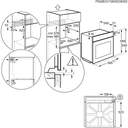 HORNO AEG OU5AB20SM 72L MF AQUA CLEAN INOX