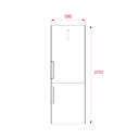 FRICOM. TEKA NFL430SWH BLANCO 201x60 NF DSP