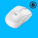 RATON OPTICO LOGITECH M220 SILENT WIRELESS BLANCO