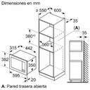 MICR. BALAY 3CG6142B3 20L BLANCO INTEGRABLE MARCO