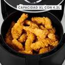 FREIDORA AIRE MOULINEX EZ111810 4,2L DIGIT 8P NEGR