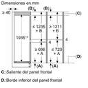 Frigorífico Combi Integrable Balay 3KID967F FRICOM. BALAY 3KID967F 194x71x55 NF INT