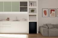 FRI. CANDY CNOQ2S58EB 85x55x58 TABLETOP NEGRO