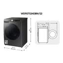 LVD.SEC. SAMSUNG WD90T534DBN 9K/6K 1400R B ATD INO