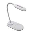 LAMPARA LED DENVER LQI-55 QI ESCRITORIO BLANCA
