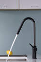 GRIFO COCINA IMEX GCE020 NG KENIA NEGRO MATE