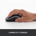 RATON LOGITECH M185 WIRELESS AZUL 910-002236