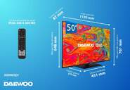 TV DAEWOO 50%%%quot; 50DM65QV UHD QLED SMART TV PEANA