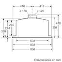 GRUP.FI. BALAY 3BF859XP 86CM 790 m3/h