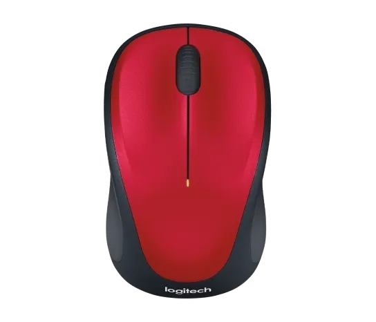 Rat&oacute;n Inal&aacute;mbrico Logitech M235 Rojo