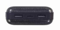POWERBANK GEMBIRD 20000MHA 2xUSB A 1xUSB C NEGRO