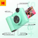 CAMARA KODAK SMILE  VERDE   PAPEL 20H
