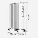 RADIADOR ACEITE U.BLUE MATIRA 7020W 2000W 9E