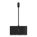 ADAPTADOR BELKIN AVC004BTBK USB-C GBE HDMI VGA USB