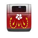 FREIDORA AIRE PRINCESS 182065 10L 1500W C/PUERTA