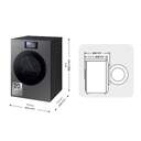 SECADORA SAMSUNG DV90F09F4SU3 9K BC DSP GRAFITO