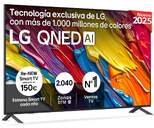 TV LG 75%%%quot; 75QNED82A6B UHD QNED ALFA7 WEOS25