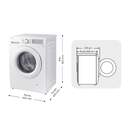 LVD. SAMSUNG WW80CGC04DTHEC 8KG 1400RPM ECB BCO