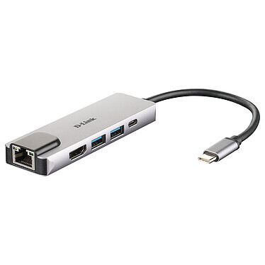 DOCK ST D-LINK DUB M520 HUB USB C