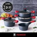 CACEROLA BRA PREMIERE ROJO BAJA 32CM