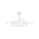 VENTILADOR TECHO CRISTAL PRIUS RETRAC 30W APP WH