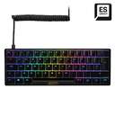 TECLADO SHARKOON SGK50 RED BLACK COMPACTO GAMING