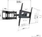 SOPORTE TV VOGEL%%%#39;S UP6053 GIRATORIO 40%%%quot;-80%%%quot;