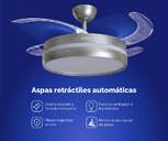 VENTILADOR TECHO RET ARTICA AVTECHR72S SILVER 72W